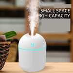 Cargar imagen en el visor de la galería, Mini humidificador USB de 250 ml con luz LED: difusor aromático para el hogar y el coche | HealthNovas