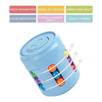 Cargar imagen en el visor de la galería, Fidget Spinner Magic Antiestrés 🌈 – Frijoles Giratorios Coloridos para Niños y Adultos | SaludNovas