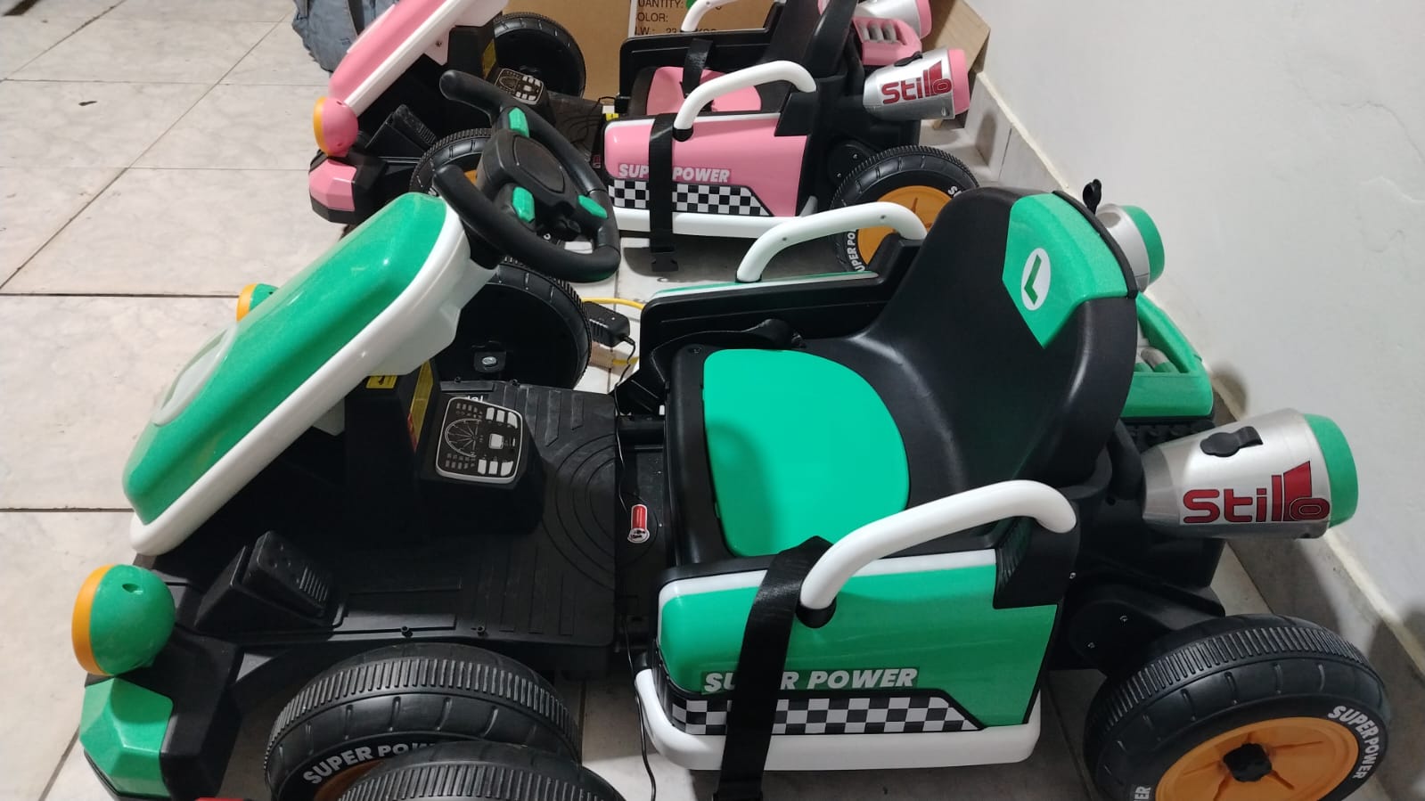 Go-Kart Eléctrico para Niños – Paseo Seguro y Emocionante | HealthNovas