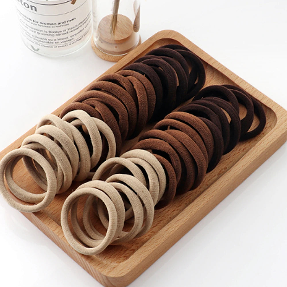 Pack 100 Bandas para el Cabello Blanco y Negro – HealthNovas