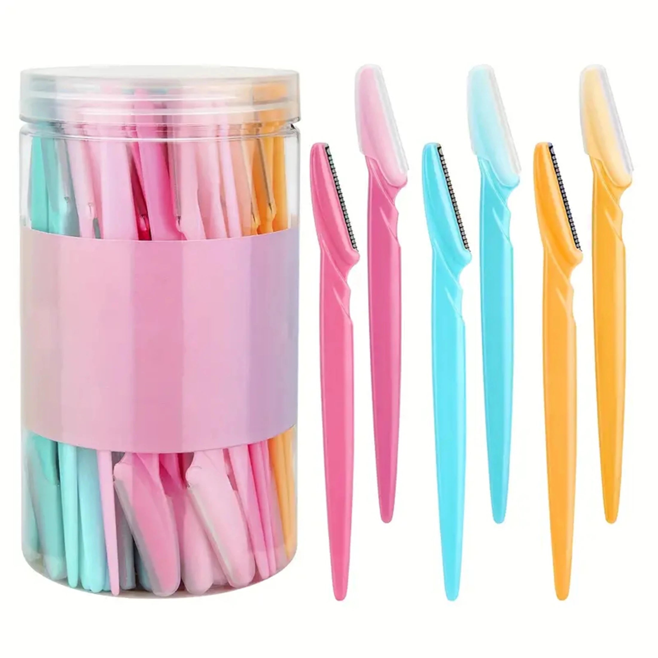 Grabadora de Cejas Multifuncional – Paquete de 5/10/30/40 unidades 🌈⚫ para hombres y mujeres | HealthNovas ✨