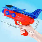 Cargar imagen en el visor de la galería, Avión Catapulta Volador – Juguete de Espuma Super Divertido para Niños | SaludNovas
