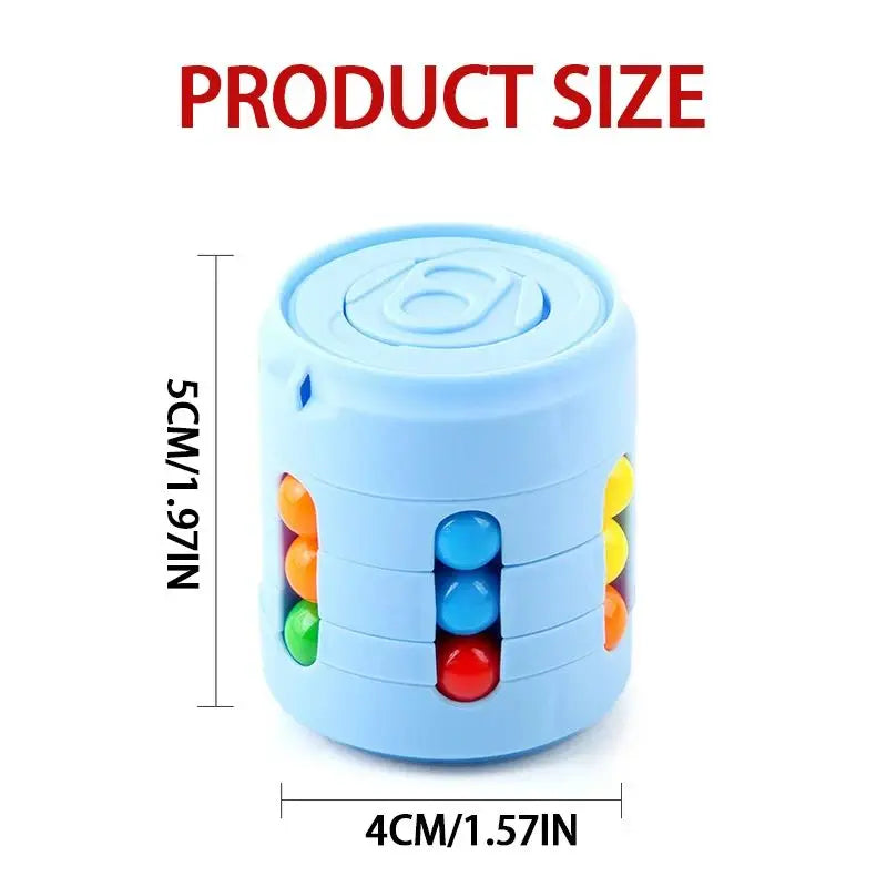 Fidget Spinner Magic Antiestrés 🌈 – Frijoles Giratorios Coloridos para Niños y Adultos | SaludNovas