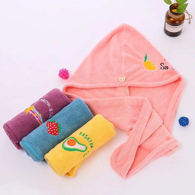 🧖‍♀️ Toalla de Secado Rápido – Tapa de Cabello Súper Absorbente y Suave | HealthNovas 🎀