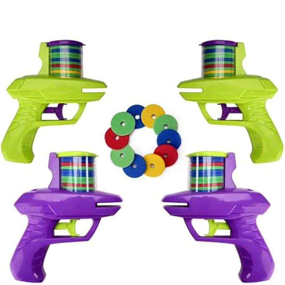 Pistola de Discos de Espuma – Juego Interactivo para Niños y Padres | HealthNovas