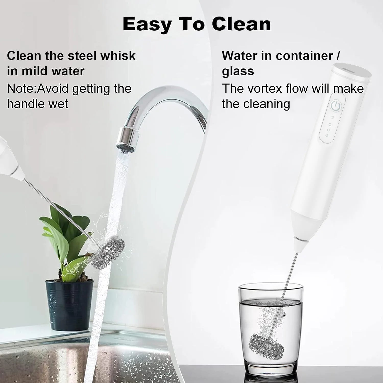 Mini laca para el cabello recargable por USB | Batidora eléctrica de 3 velocidades para café, capuchino y huevos – Oferta limitada | HealthNovas