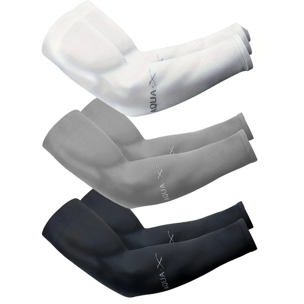 Pack 3 Pares de Mangas de Seda de Hielo Unisex – HealthNovas