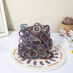 Cargar imagen en el visor de la galería, Pack 100 Bandas para el Cabello Blanco y Negro – HealthNovas
